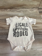 Rodeo Short Sleeve Bodysuit Ivory sz 3-6m