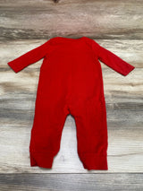 Cat & Jack Cuter Than Cupid Coverall Red sz 3-6m