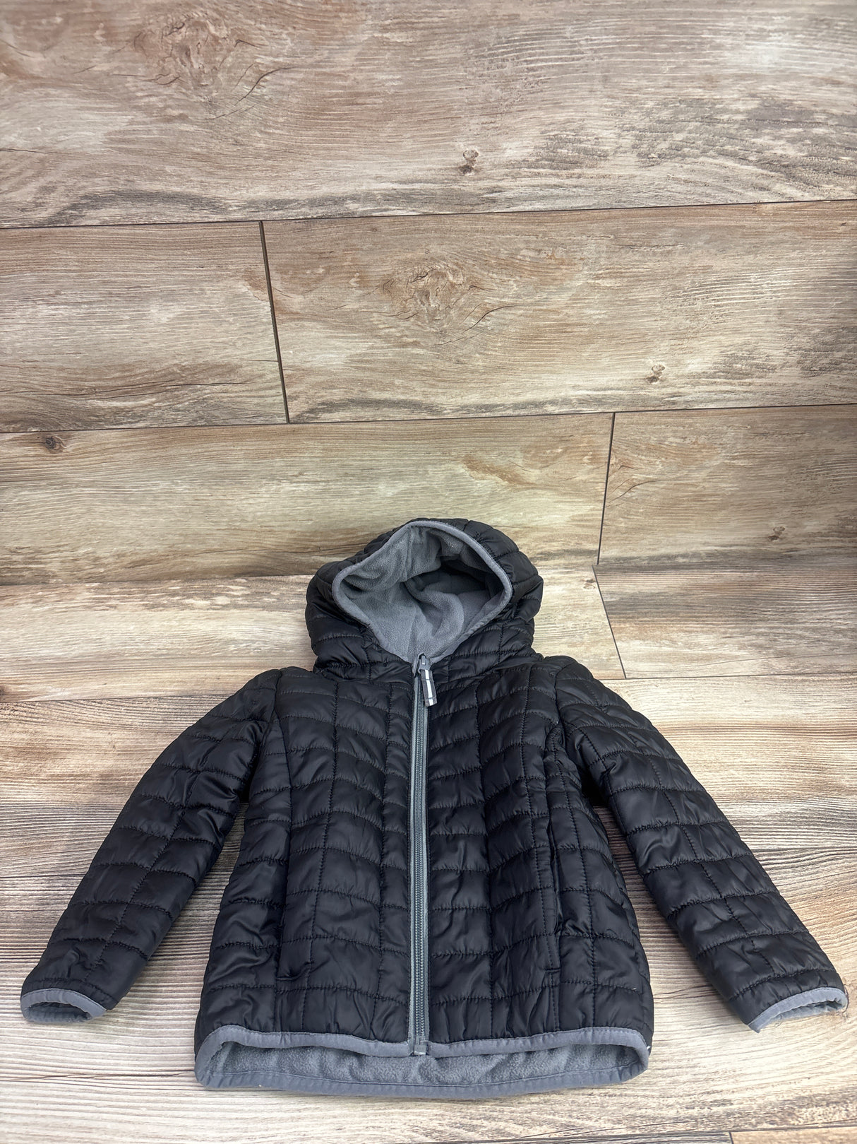 Cat & Jack Lightweight Puffer Jacket Black sz 2T