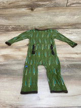 Kickee Pants Coverall Green sz 3-6m