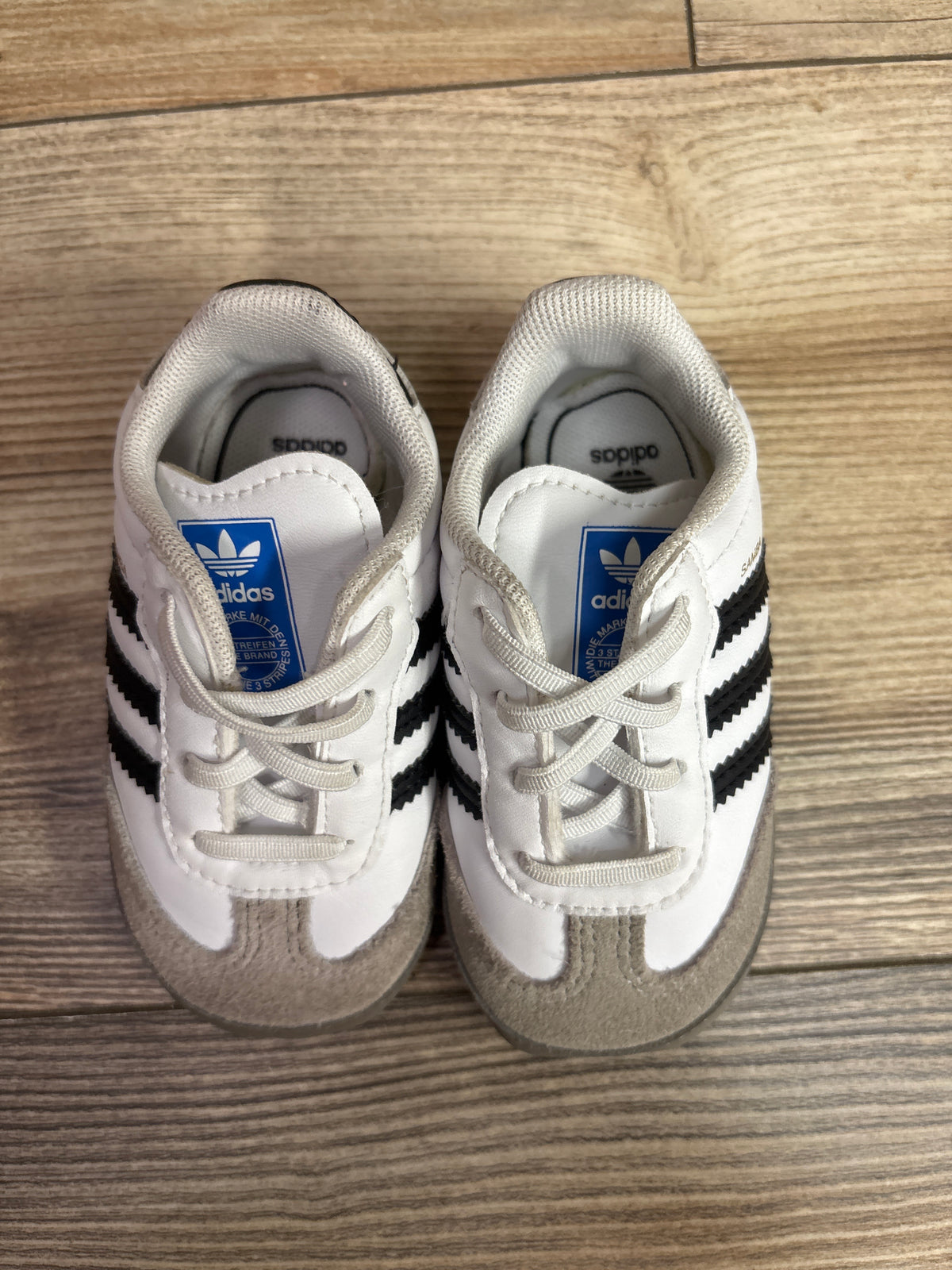 Adidas Samba Crib Shoes White sz 4c