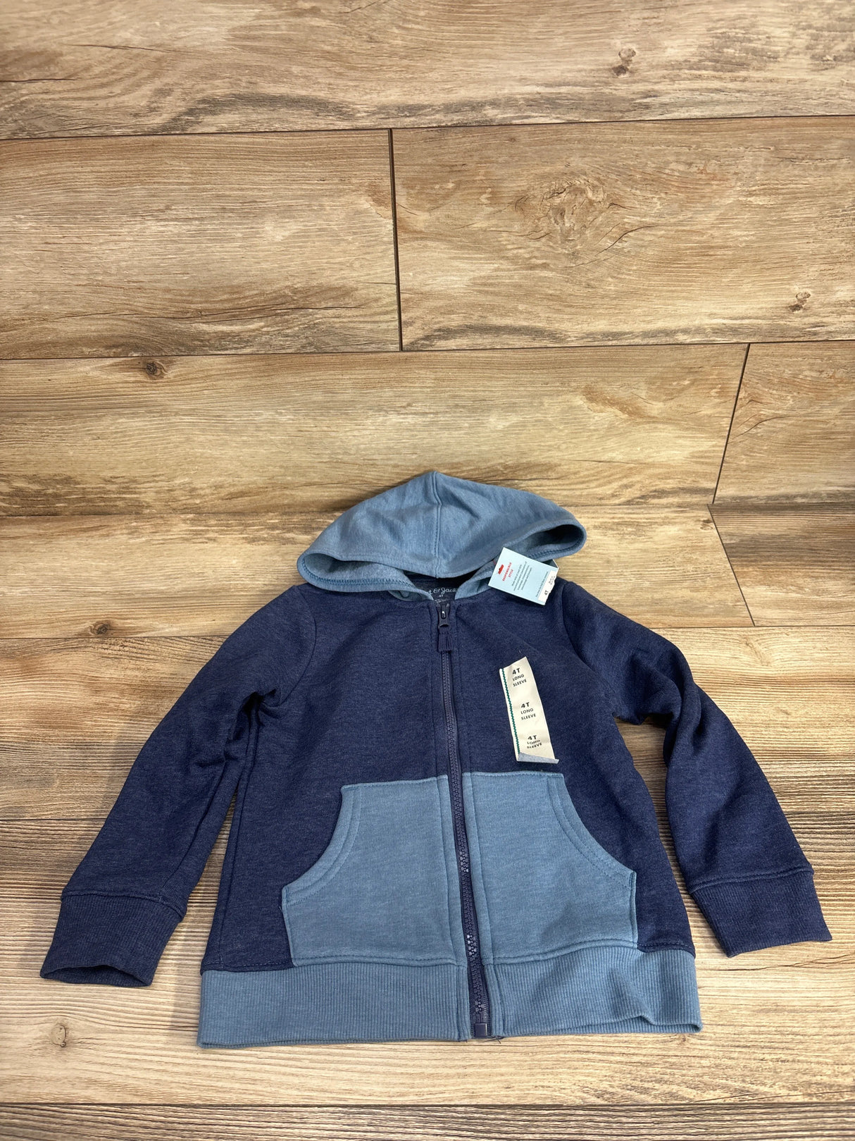 NEW Cat & Jack Full Zip Hoodie Navy sz 4T