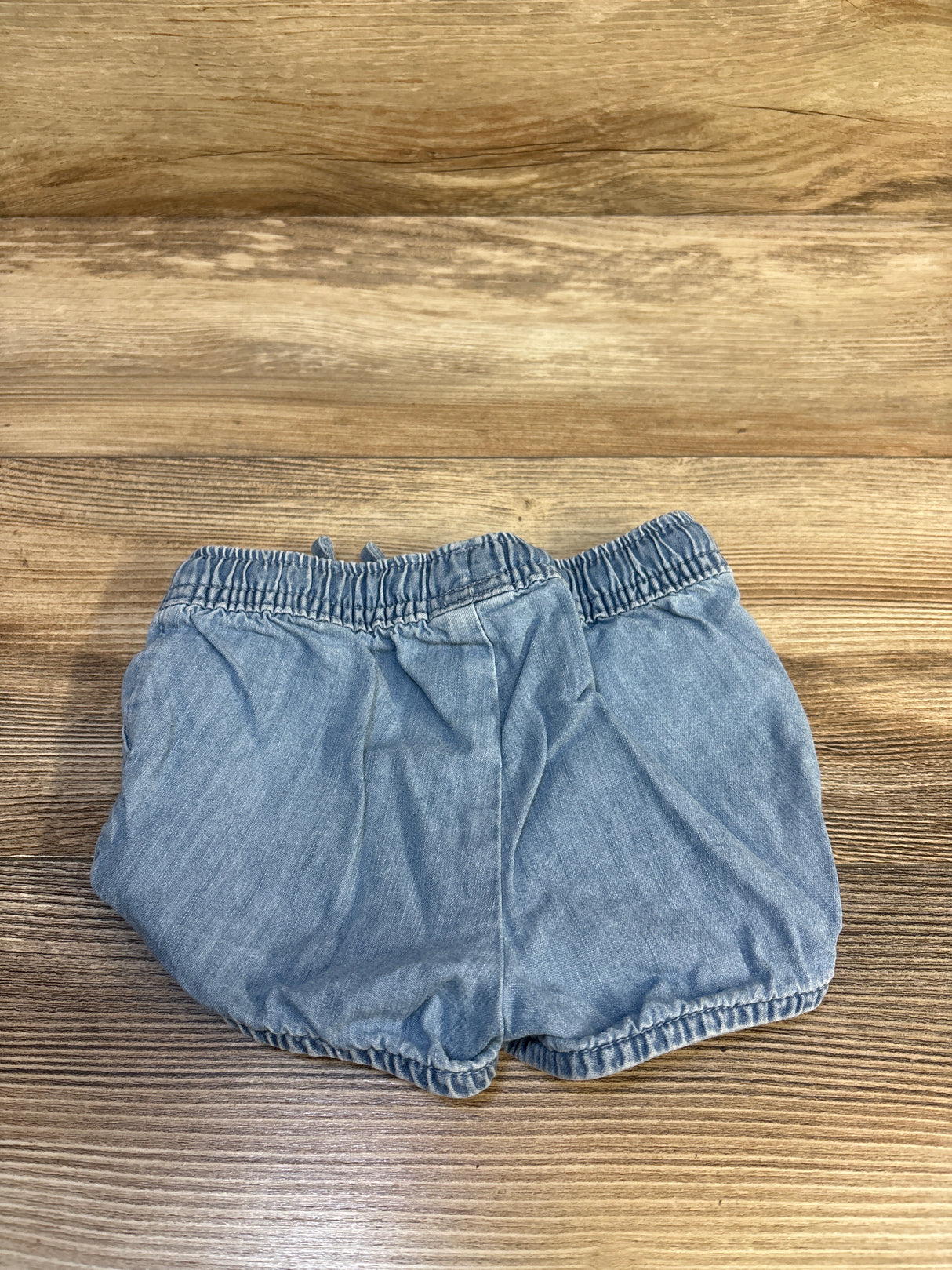 Jumping Beans Chambray Drawstring Shorts Blue sz 12m