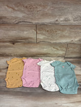 Carter's 4pk Bodysuit Set Green sz 3m