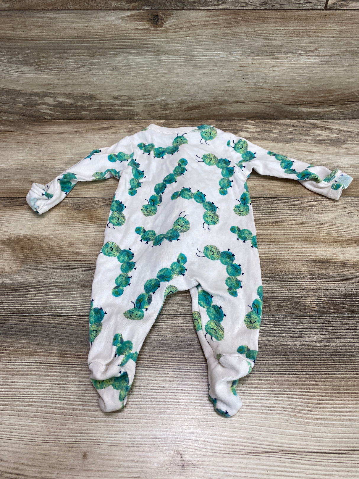 Old Navy Caterpillar Sleeper White sz 0-3m