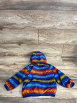 Columbia Mini Pixel Grabber III Wind Jacket Dot Print Blue sz 18-24m