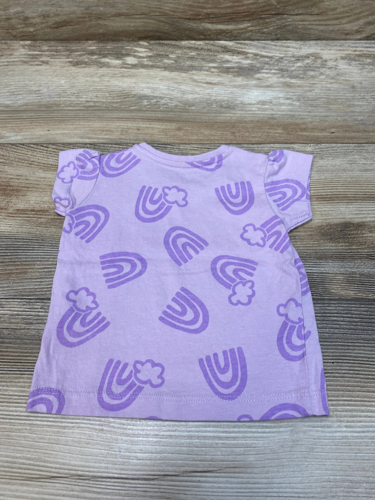 Primark Rainbow Shirt Purple sz 3-6m