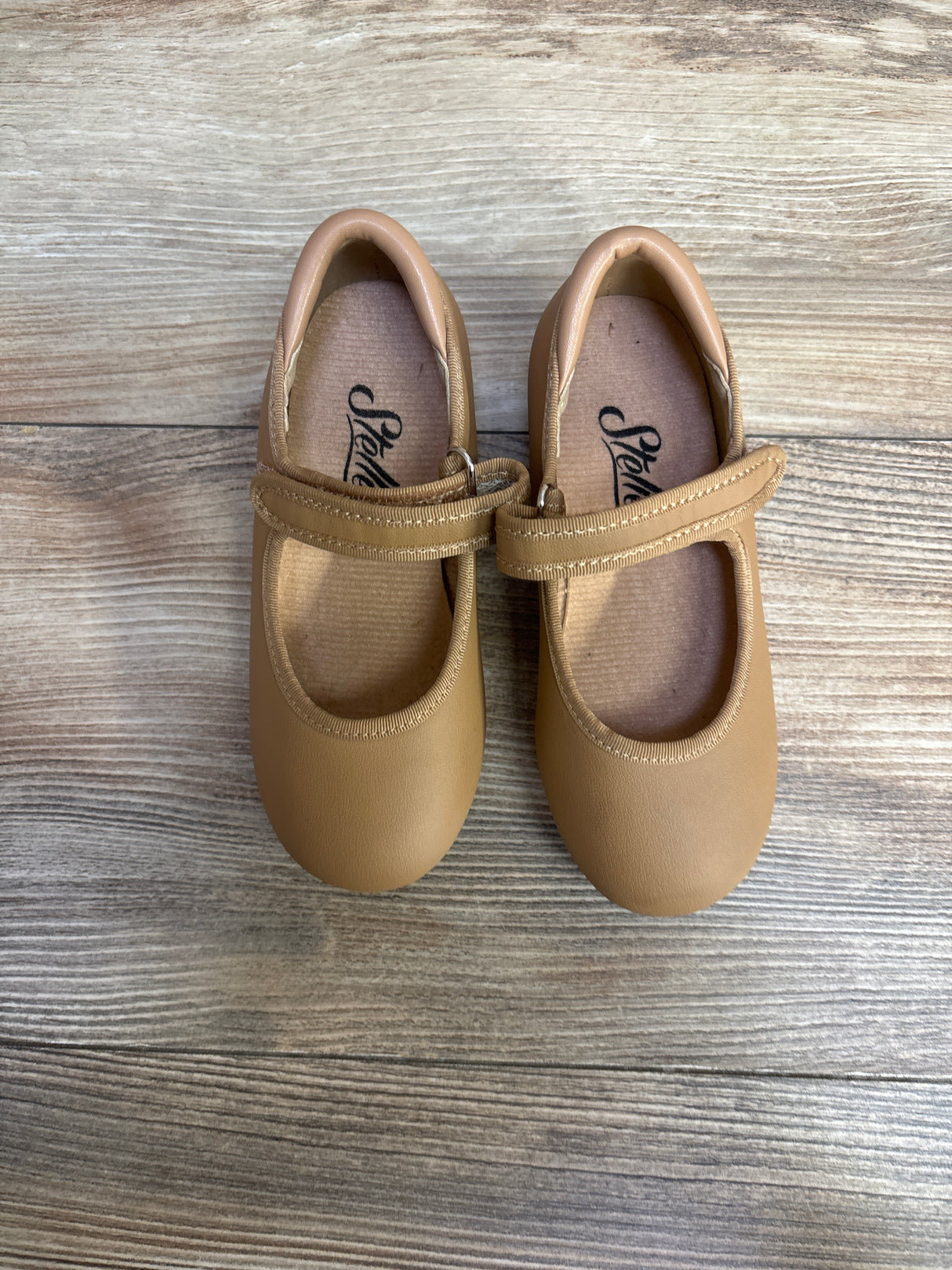 Stelle Girls Tap Shoes Tan sz 10c