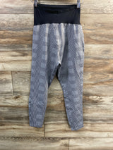 Old Navy Full Panel Houndstooth Pants Black sz Small