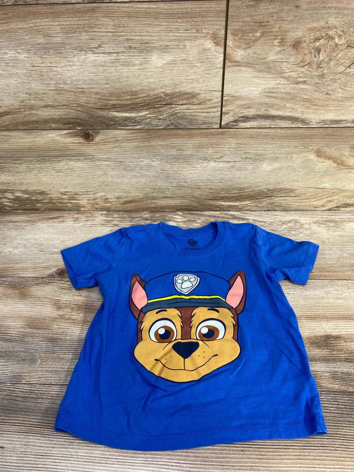 PAW Patrol Chase Shirt Blue sz 4T