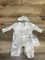 NEW Rock a Bye Baby Boutique 5pc Gift Set White sz 0/3m