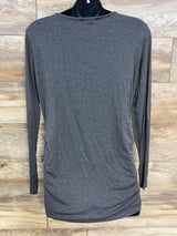 Smallshow Ruched Shirt Grey sz Large