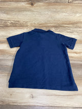 Wonder Nation Polo Shirt Navy sz 4T