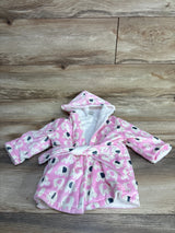 Velour Elephant Robe Pink sz 0-9m