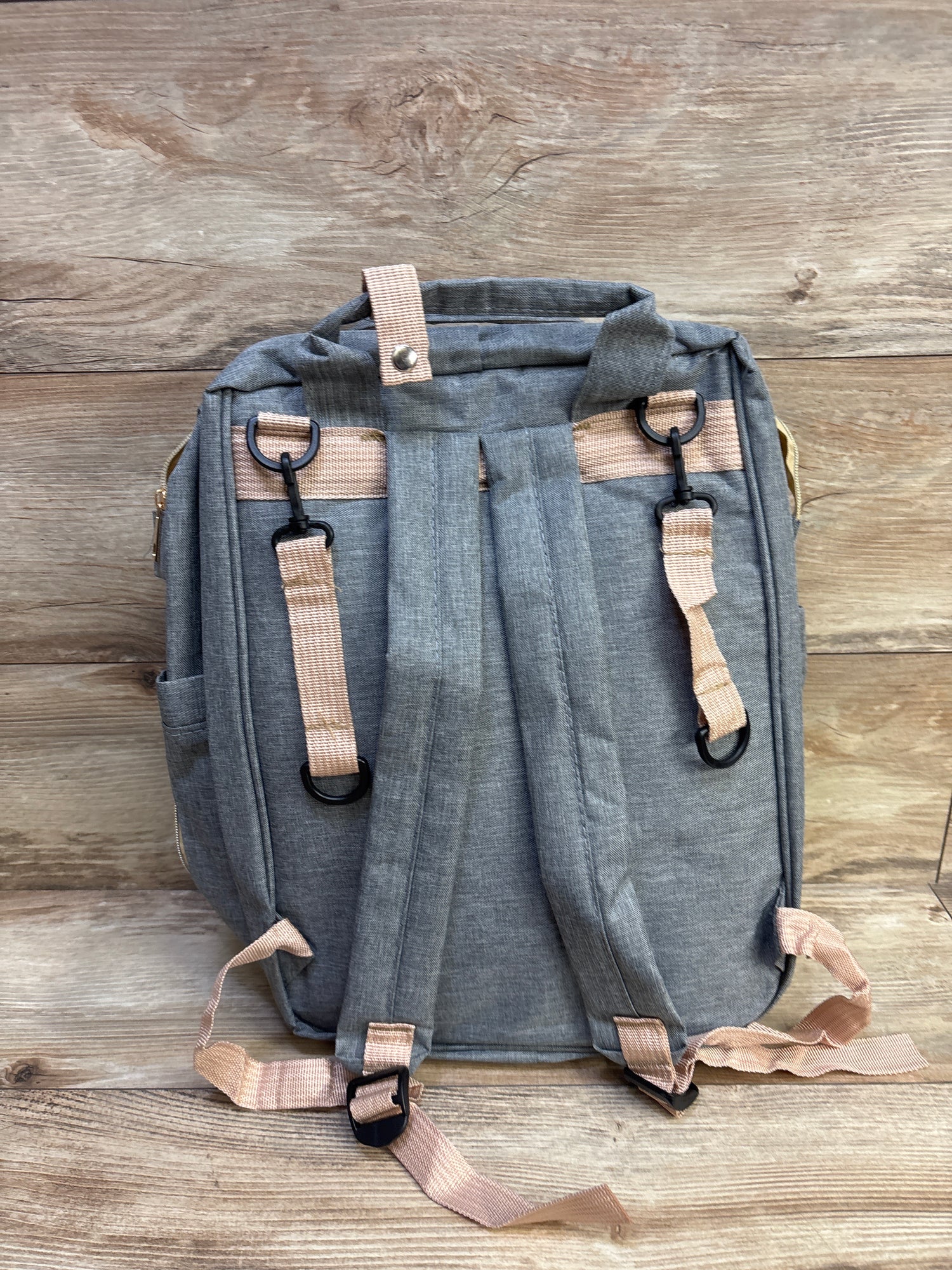 Lenski Diaper Bag Backpack with Changing Station and USB Port