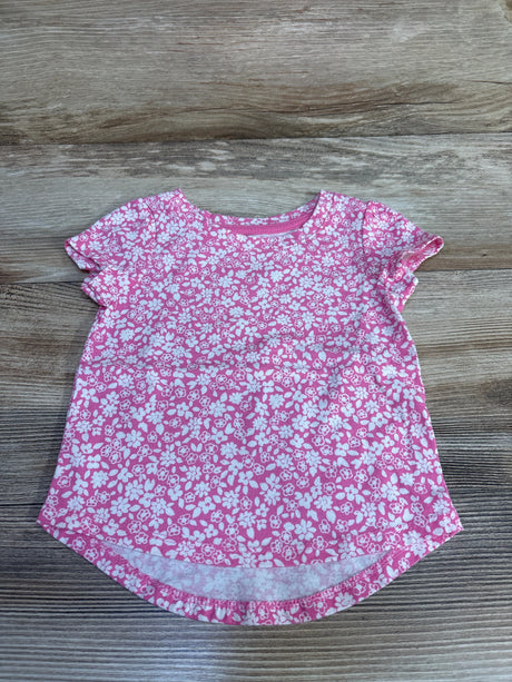 Cat & Jack Floral Shirt Pink sz 18m - Me n Mommy To Be