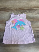 Children's Place Dolphin Tank Top Pink sz 3T - Me n Mommy To Be