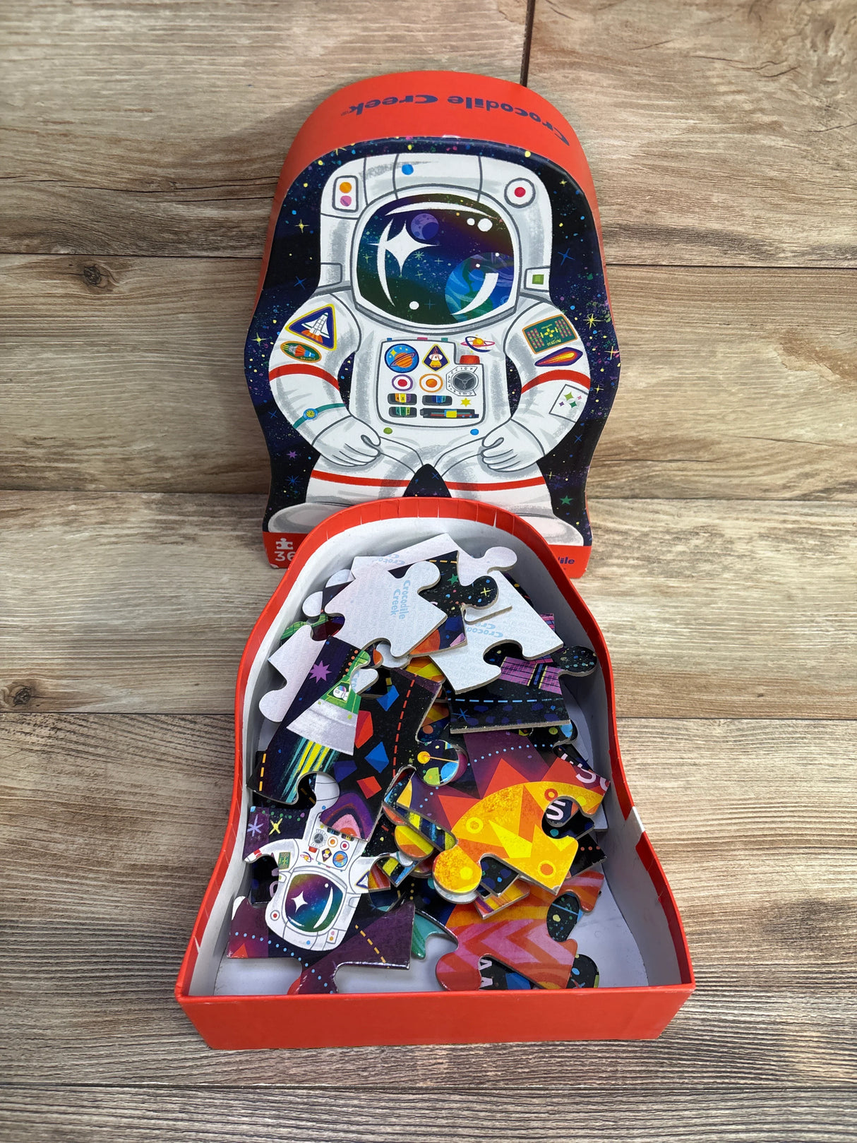 Crocodile Creek Space Explorer Floor Puzzle 36pc
