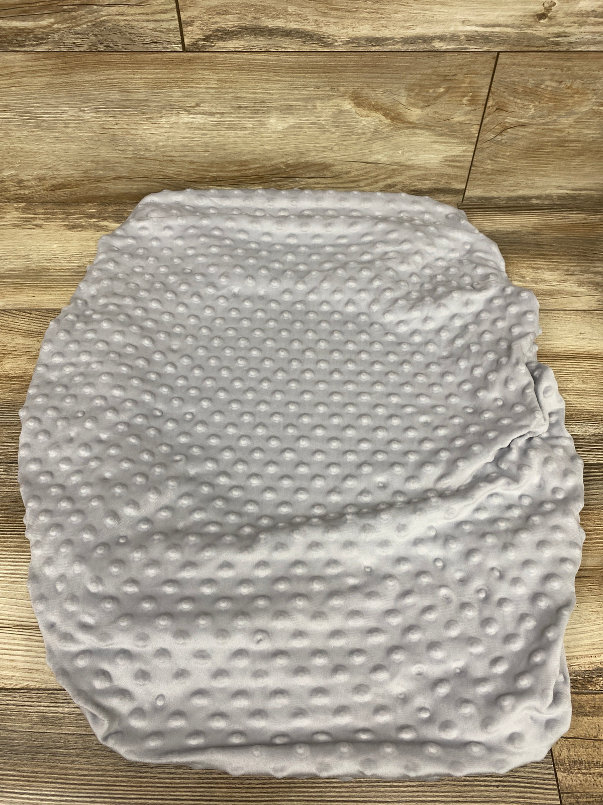 The Peanutshell Minky Changing Pad Cover Grey 16x32''
