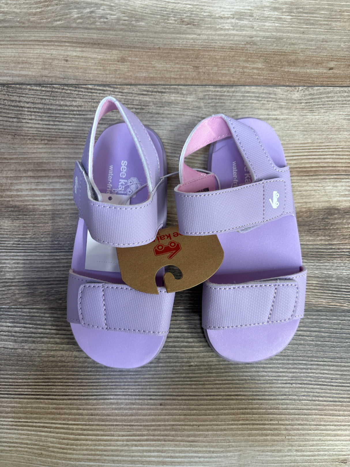 NEW See Kai Run Basics Jaylen Sandals Lavender sz 11c