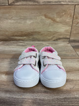 NEW Bocca Canvas Walking Sneakers Glitter White sz 5c