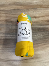 NEW SoHa 47" Hula Me Muslin Blanket - Me n Mommy To Be
