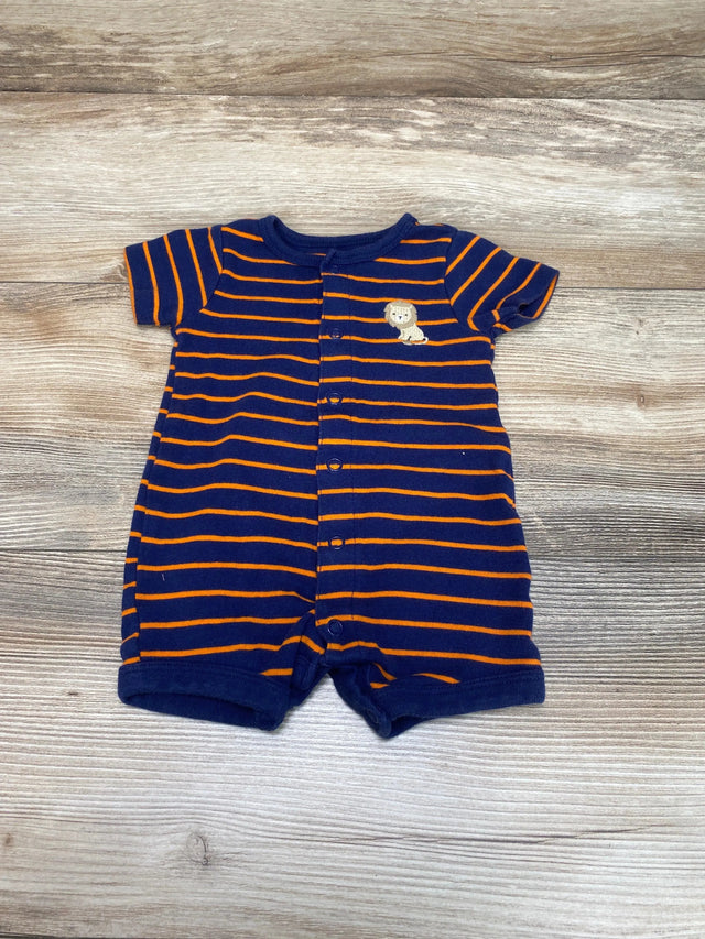 Simple Joys Navy Striped Shortie Romper sz 0-3m - Me 'n Mommy To Be