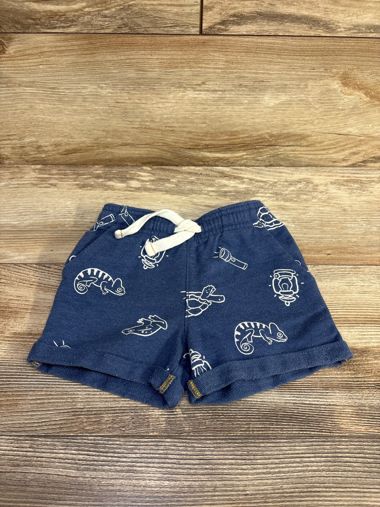 Carter's Drawstring Shorts Blue sz 18m - Me n Mommy To Be