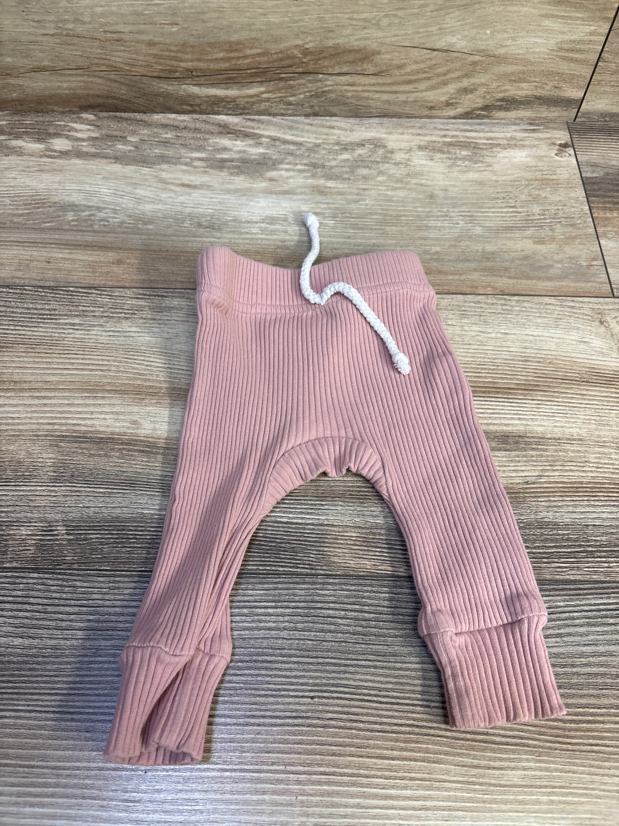 Little One Shop Ribbed Pull-On Pants Pink sz 3m