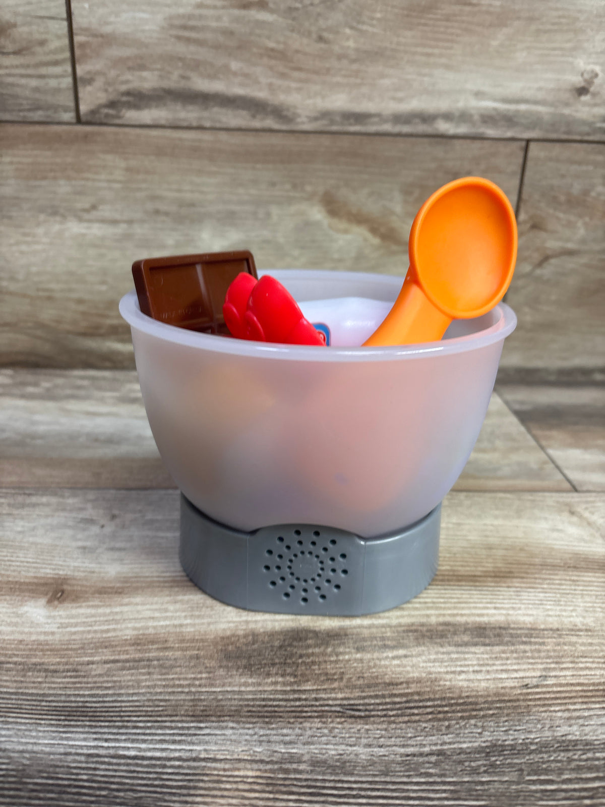 Fisher-Price Laugh & Learn Magic Color Mixing Bowl with Pretend Food