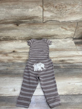 Carter's 2pc Striped Bodysuit & Pants Brown sz 6m