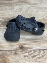 Crocs Toddler Baya Clog Black Sz 7c