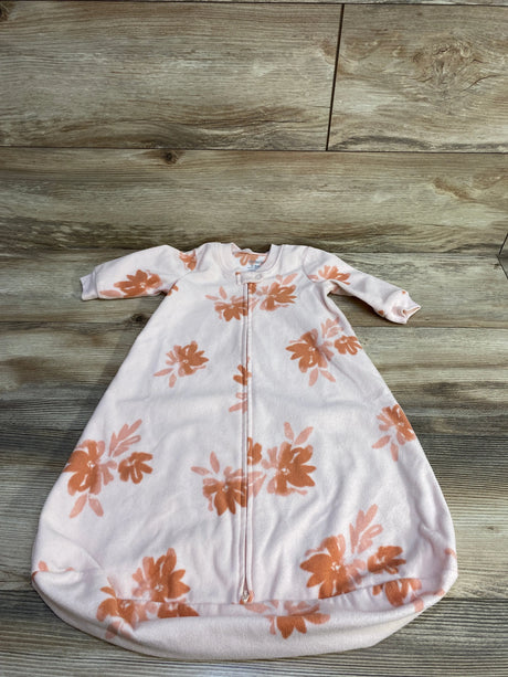Carter's Floral Fleece Sleep Sack Pink sz 3-6m - Me n Mommy To Be
