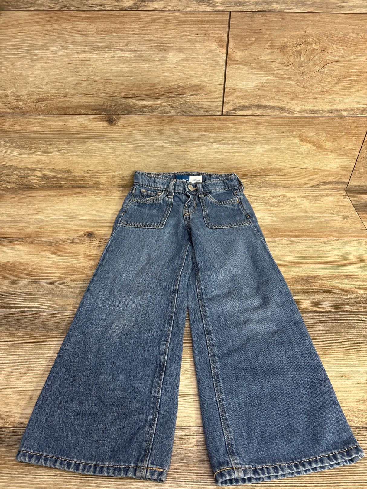 Old Navy Denim Wide Leg Jeans Blue sz 5T