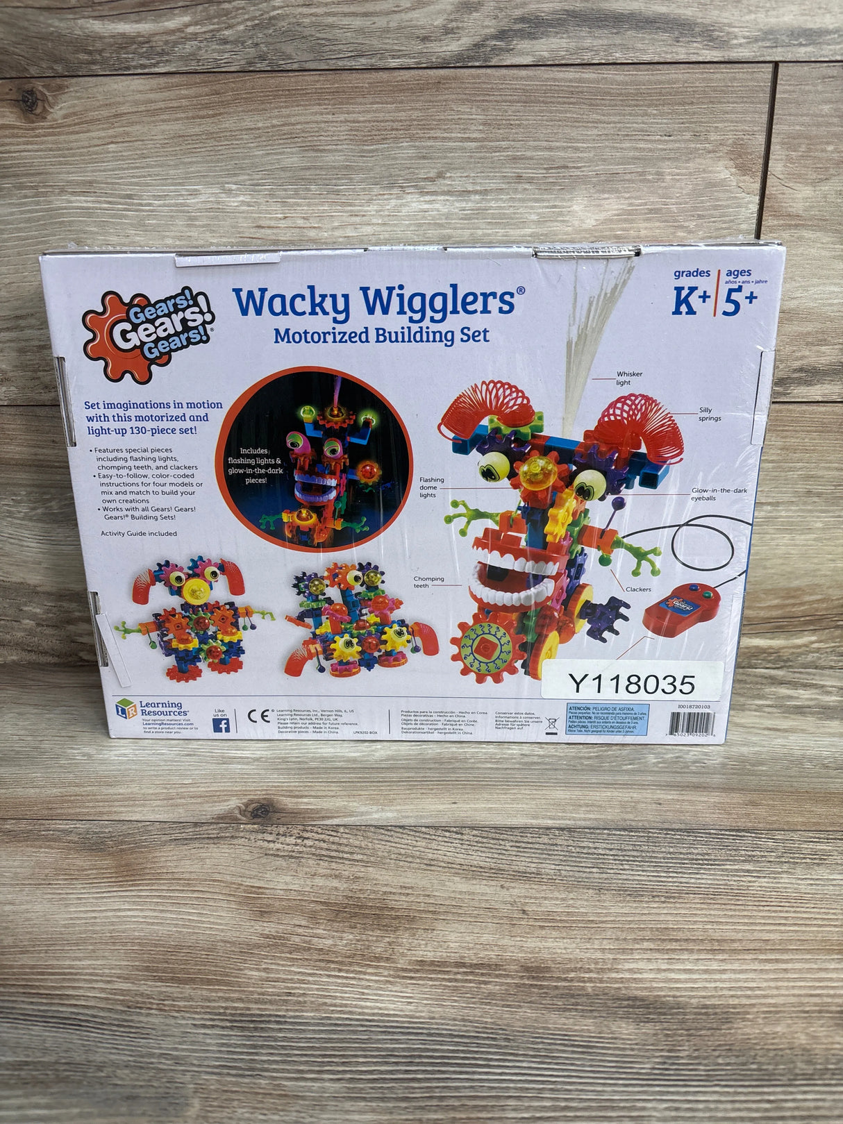 NEW Learning Resources Wacky Wigglers Motorized Building Set