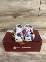 Crocs x Cocoa Puffs Classic Clogs White/Chocolate sz 7c