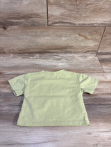Solid Shirt Lime Green sz 9-12m