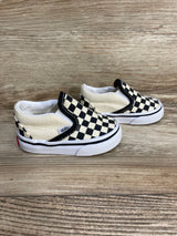 Vans Old Skool Slip-On Checkerboard Sneaker sz 3c