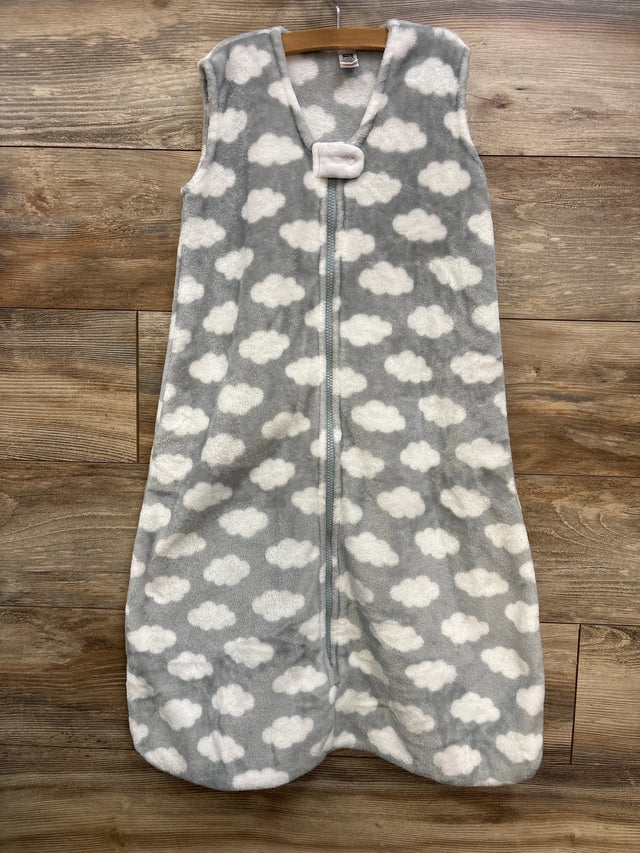 Hudson Baby Cloud Print Fleece Sleep Sack Grey sz 18-24m - Me n Mommy To Be