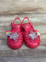 Mini Melissa Star Jelly Sandals Pink sz 8c - Me n Mommy To Be
