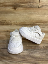 Nike Toddler Force 1 Low EasyOn White sz 4c