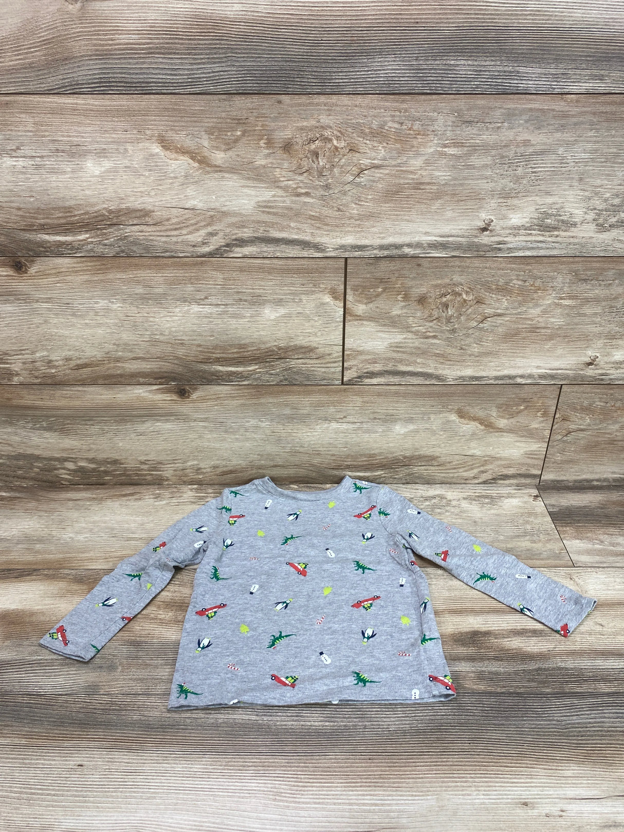 Old Navy Christmas Shirt Grey sz 4T