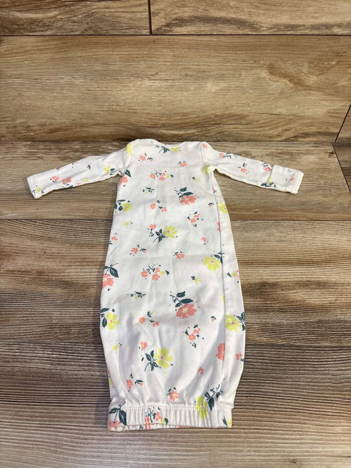 Carter's Sleep Gown White sz Preemie