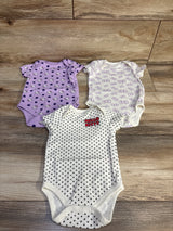 Hello Kitty 3pk Bodysuit Set White sz 6/9m