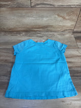 Hanna Andersson Fish Print Shirt Blue sz 4T