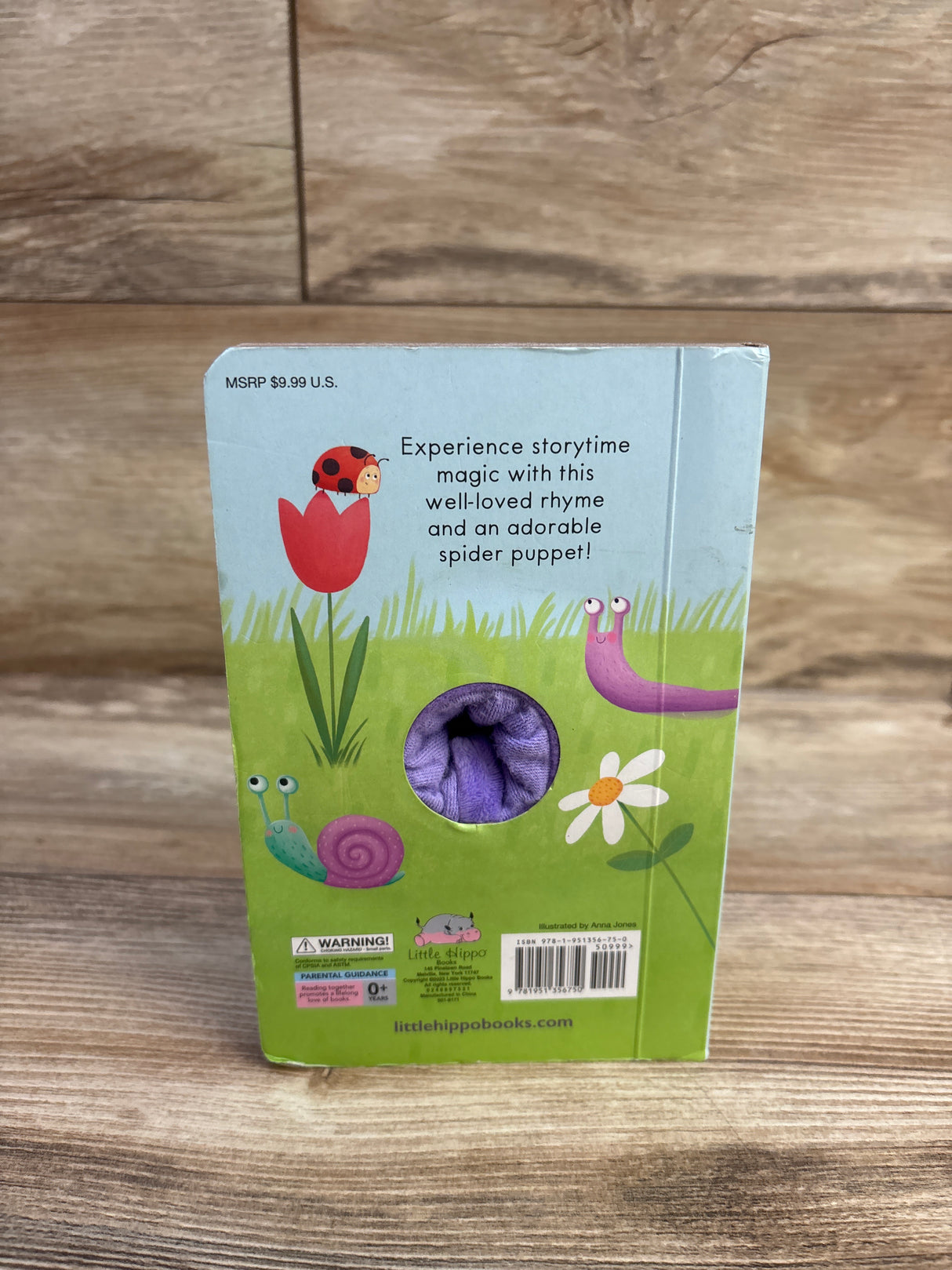The Itsy Bitsy Spider - Finger Puppet Board Book