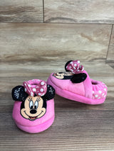 Minnie Mouse Slippers Pink sz 5/6c