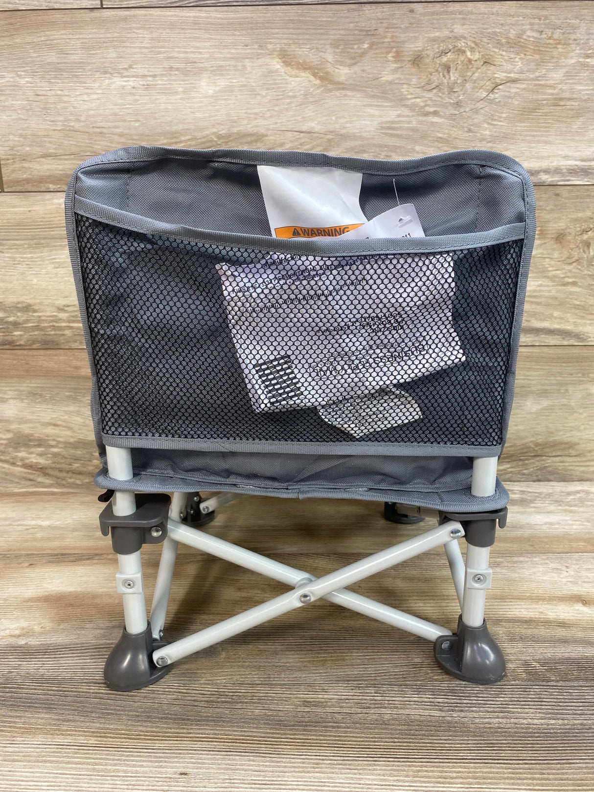 Summer Infant Pop 'N Sit Portable Booster Seat Grey