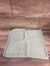 Amazing Baby Muslin Swaddle Blanket in Sage 36"x36"