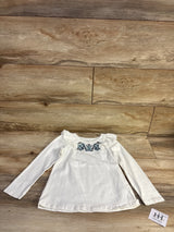 NEW Haute Hippe Embroidered Shirt White sz 4T - Me n Mommy To Be